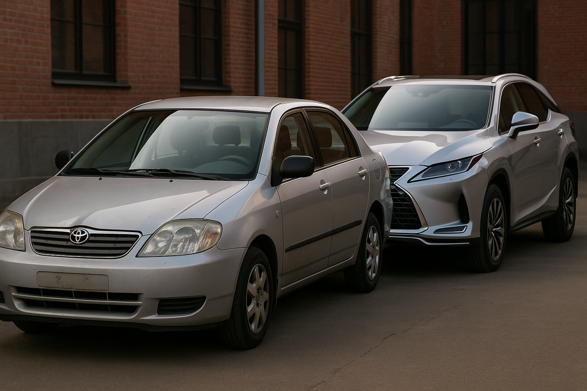 Тойота кормит