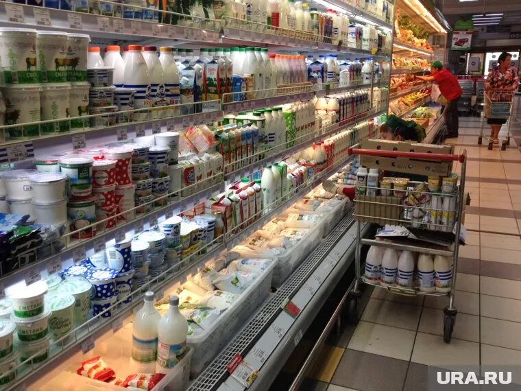 В челябинских городах сравнили цены на молоко. Фото: Вадим Ахметов © URA.RU