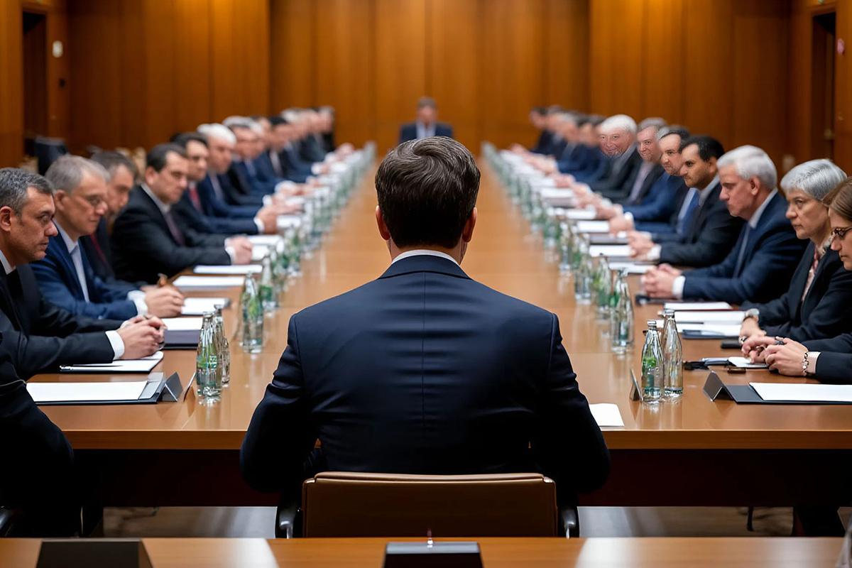 Россия настаивает на нейтральном и безъядерном статусе Украины, в то время как Украина стремится к членству в НАТО и ЕС и не признает территориальные претензии России.  Фото: Изображение сгенерировано нейросетью Kandinsky 3.1