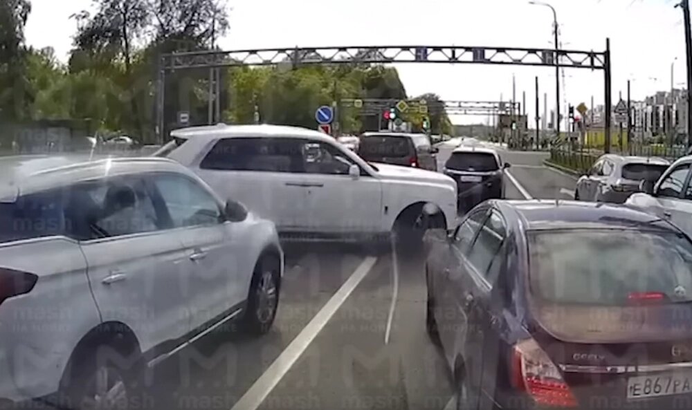    Фото: Скриншот видео «Mash на Мойке»./ кадр с видеорегистратора