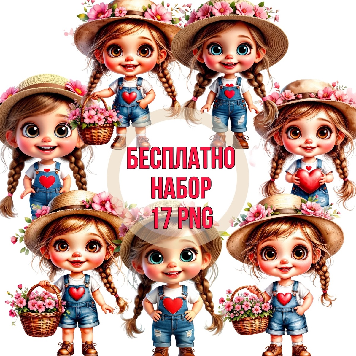 клипарт - девочка