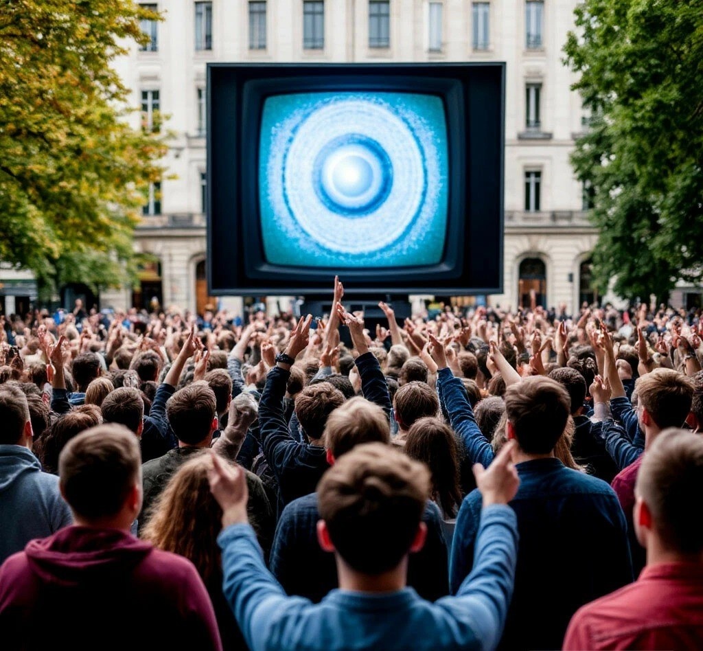 Как управляют толпой... 