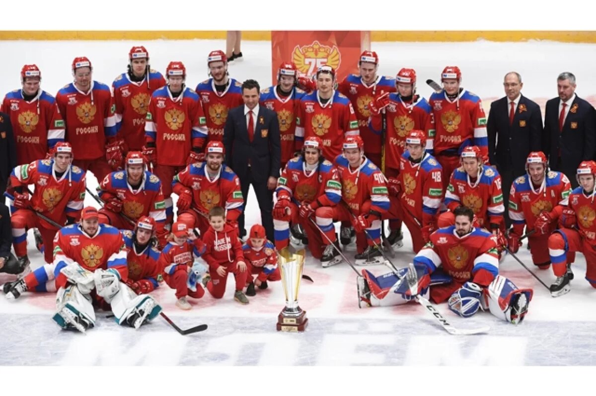    Сборная России по хоккею.