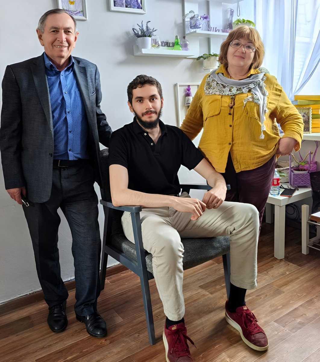 Биляль Хасароков, Витор Пиана де Кейроз и Шахриза Богатырева