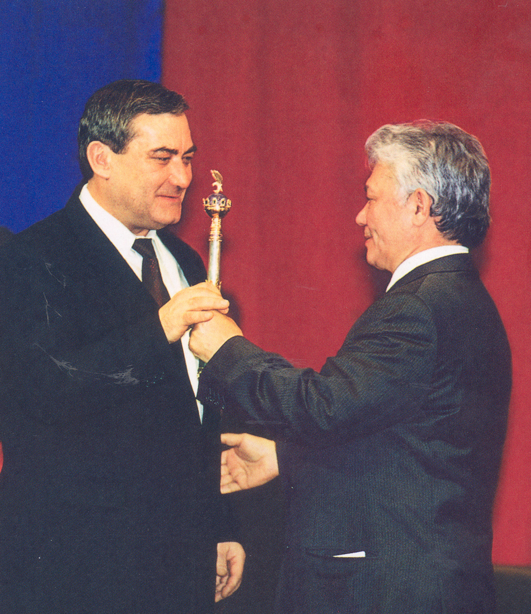 В.А. Штыров и М.Е. Николаев