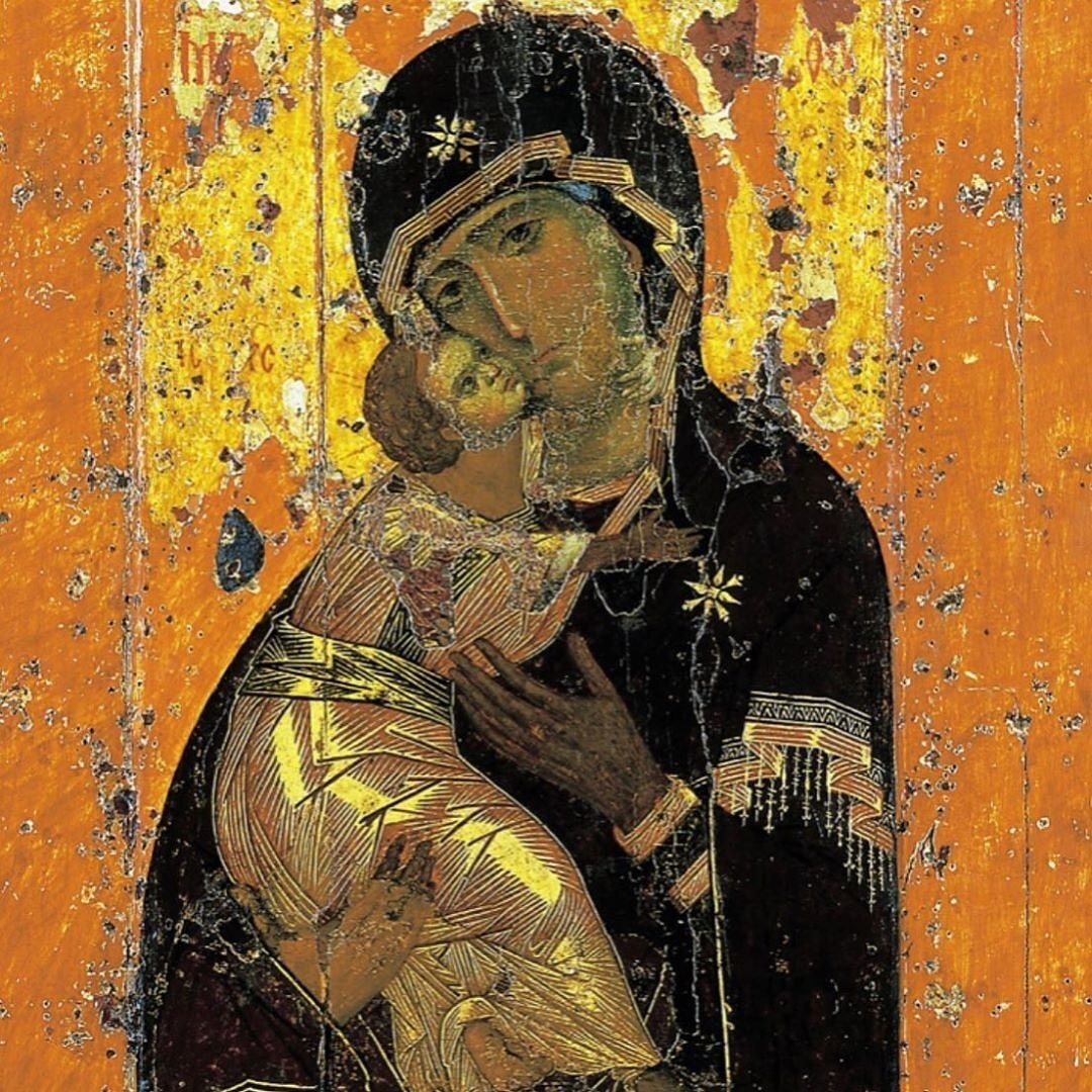 3 июня - празднование Владимирской иконы Божией Матери (установлено в память спасения Москвы от нашествия крымского хана Махмет-Гирея в 1521 г.). Изображение из открытых источников.