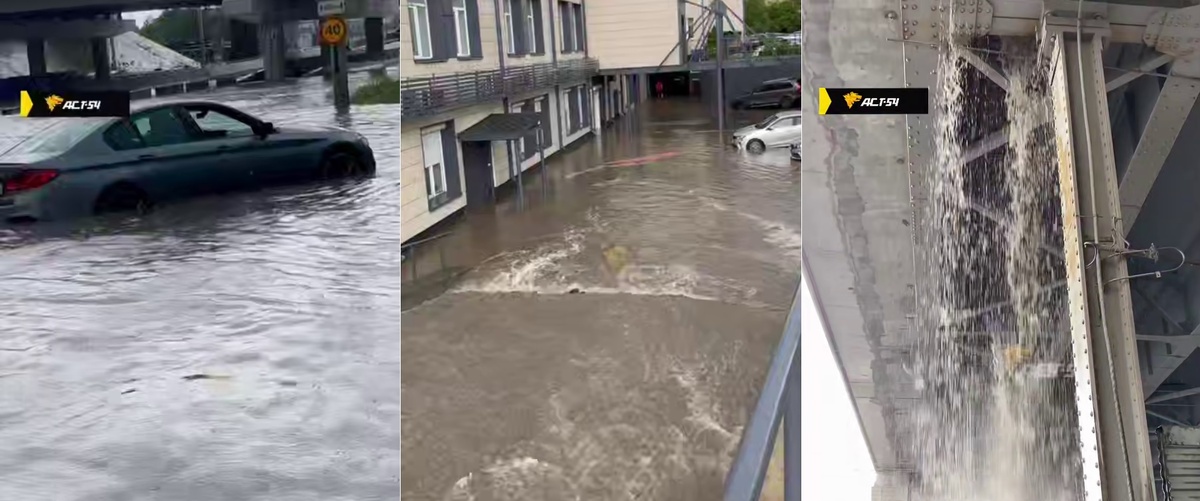 Кадры из видео, опубликованных в АСТ-54.