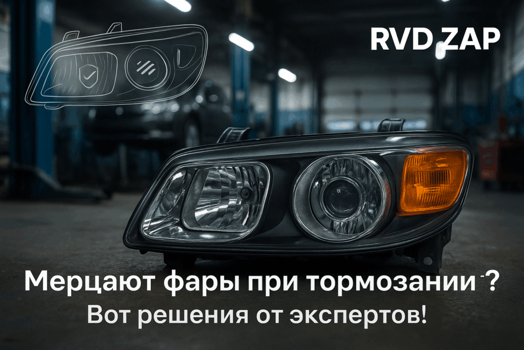    Мерцание фар при торможении: возможные причины и решения admin