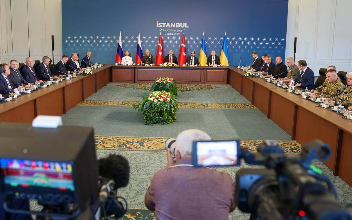 Переговоры в Стамбуле между российской и украинской делегациями все-таки состоялисьФото: mfa.gov.tr