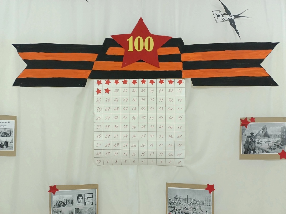 Солдатский самодельный календарь-отсчетник