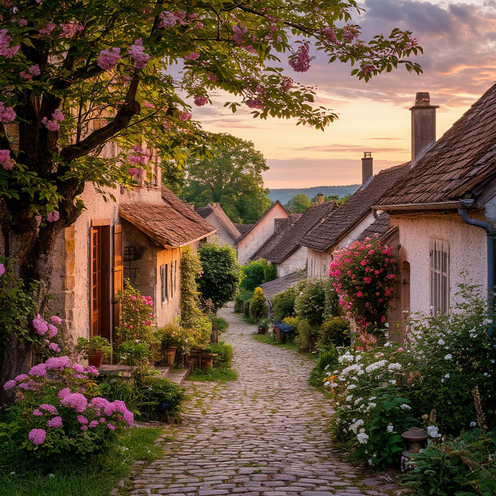 Здесь вечерами пахнет цветами, ветер шепчет в листьях..... Именно отсюда начинаются мои приключения, которыми я хочу поделиться с вами.