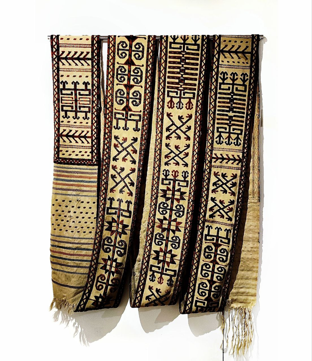 Ковровая лента ак юп. Туркмения, XIX в.
Коллекция Фонда Марджани