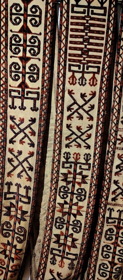 Ковровая лента ак юп. Туркмения, XIX в.
Коллекция Фонда Марджани
