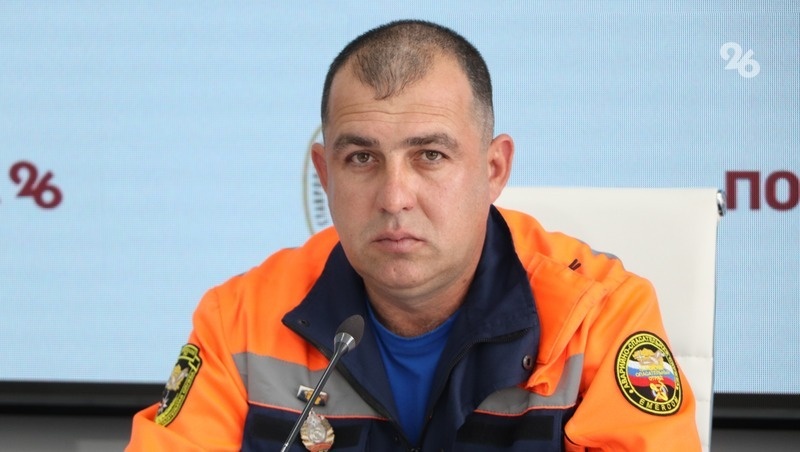    Иван Уралёв, водолазный специалист филиала ПАСС СК — «Аварийно-спасательная служба Ставропольского края» Фото: Дмитрий Ахмадуллин / / ИА «Победа26»