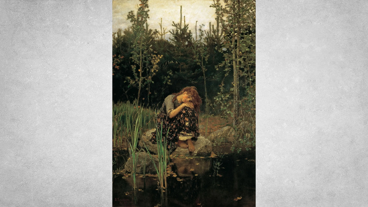 Виктор Васнецов - Алёнушка, 1881 г.