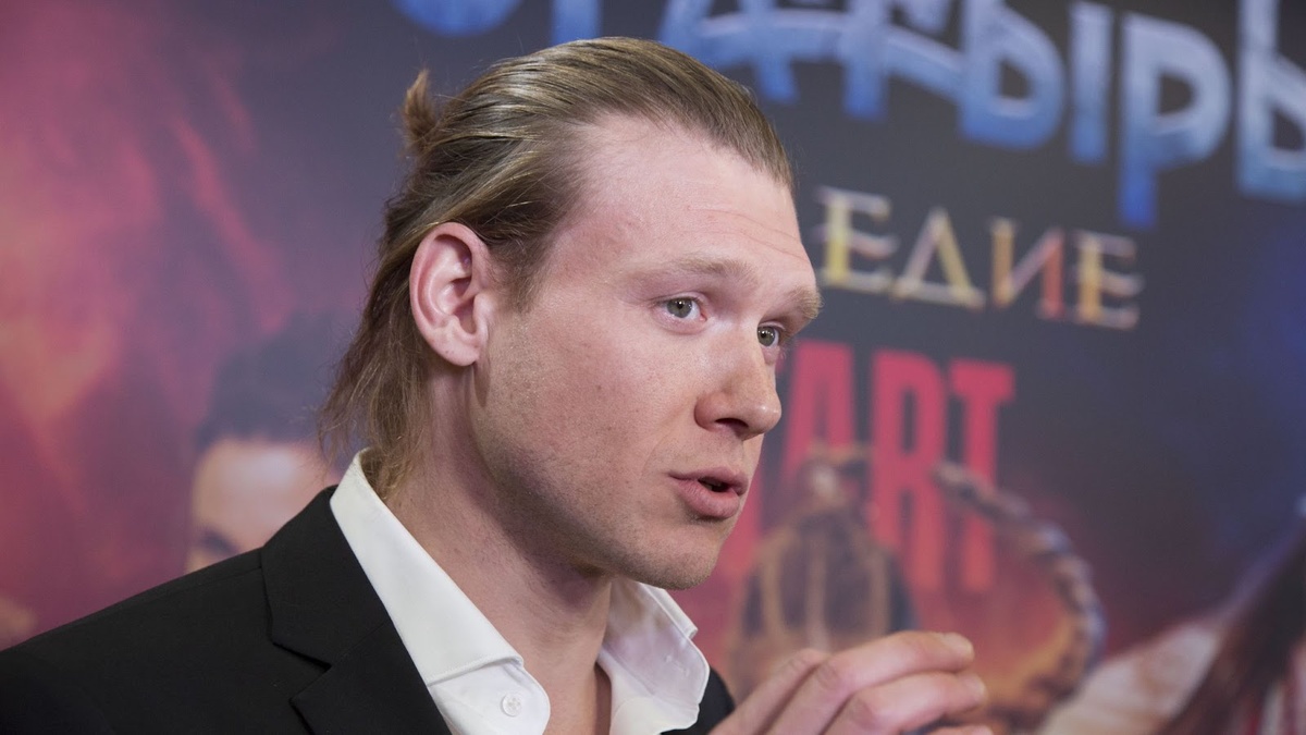 Виктор Хориняк на премьере «Последнего богатыря. Наследие»