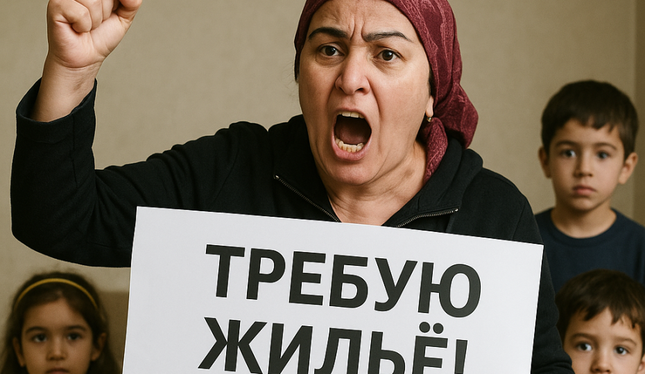 Бастрыкин в бешенстве. «Гоните 24 млн на квартиру!» Мигрантка из Мытищ требует сертификат на жилье