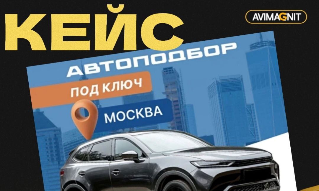 Кейс - подбор автомобилей на Авито