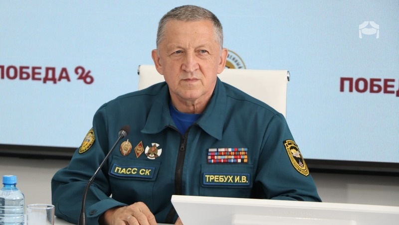    Заместитель начальника филиала ПАСС СК — «Противопожарная служба Ставропольского края» Игорь Требух Фото: Дмитрий Ахмадуллин / / ИА «Победа26»