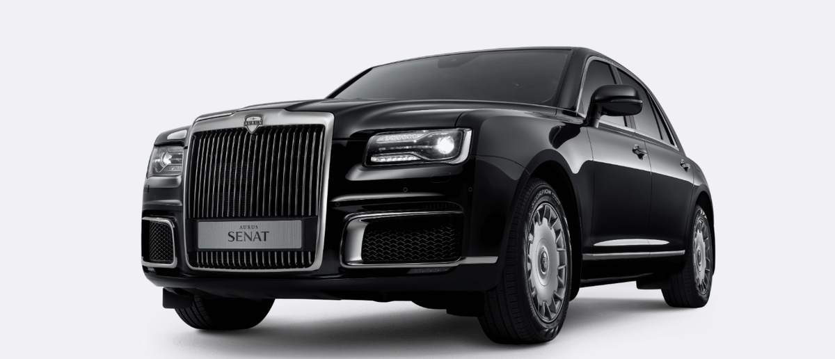 Седан Aurus Senat. Фото Aurus  📷
