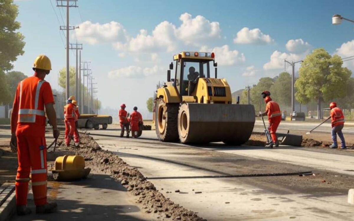    «Белгороддорстрой» получил контракт на ремонт дороги в Алексеевском округе Иллюстрация: нейросеть «Кандинский»