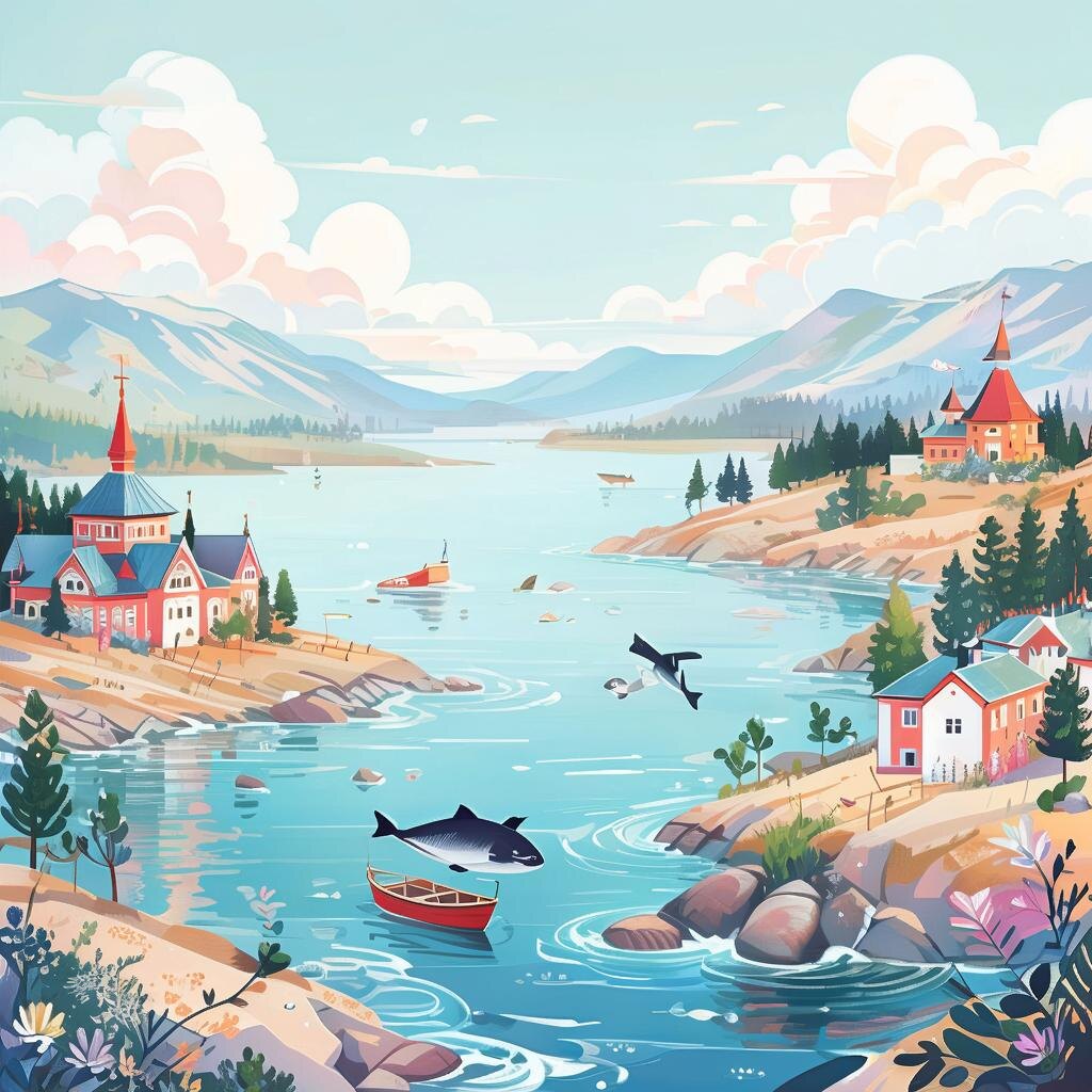 Отдых на Белом море летом 2026