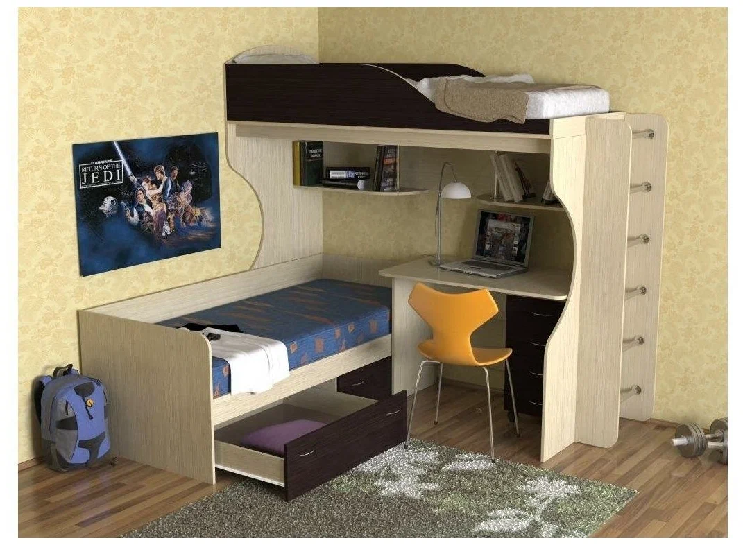 Похоже про такую кровать и уголок говорит внучка