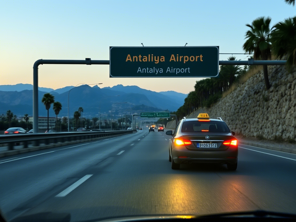 Такси в Турции из аэропорта Анталия