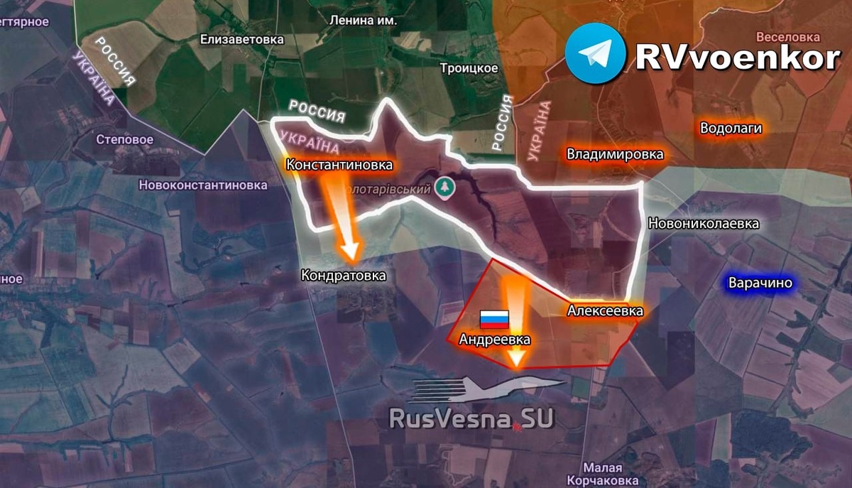    Армия России освободила поселок Андреевка в Сумской области