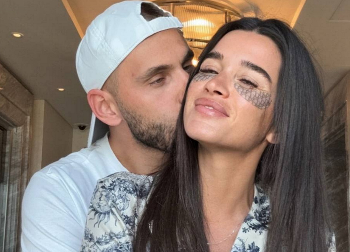 Николай Сердюков и Ксения Бородина. Фото: Telegram / @borodylia0803