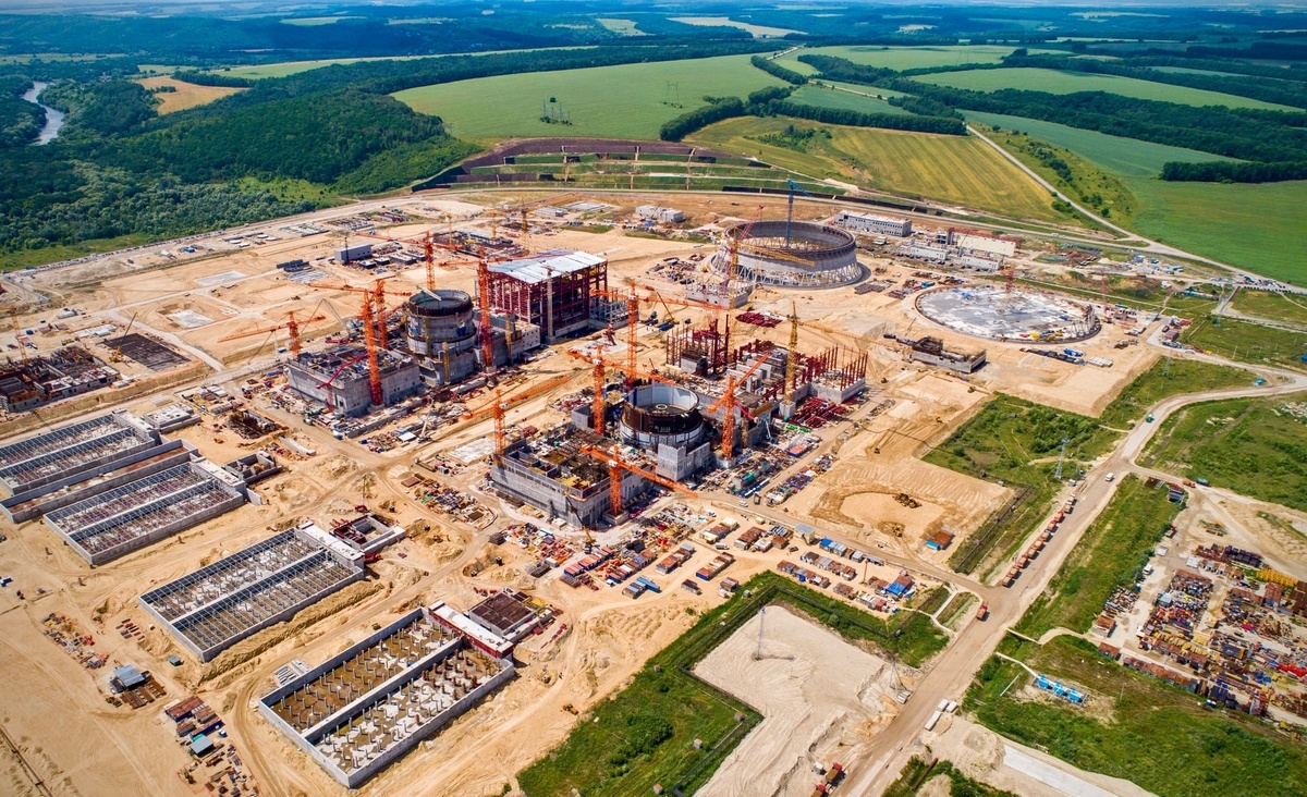 на фото: Курская АЭС