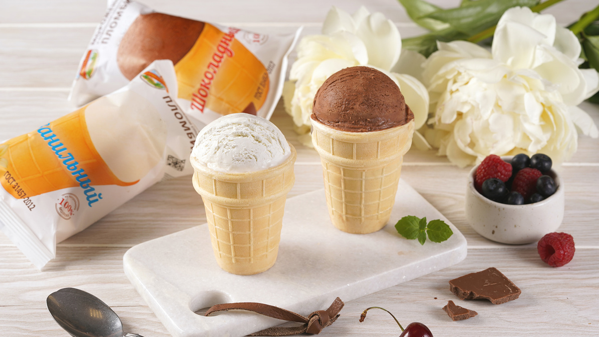 Пломбир в стаканчике ТМ «ЕРМОЛИНО»