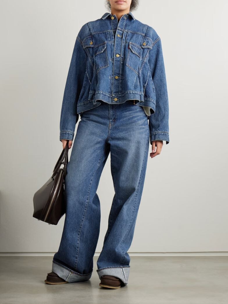 модный жинсовый костюм - листайте галерею