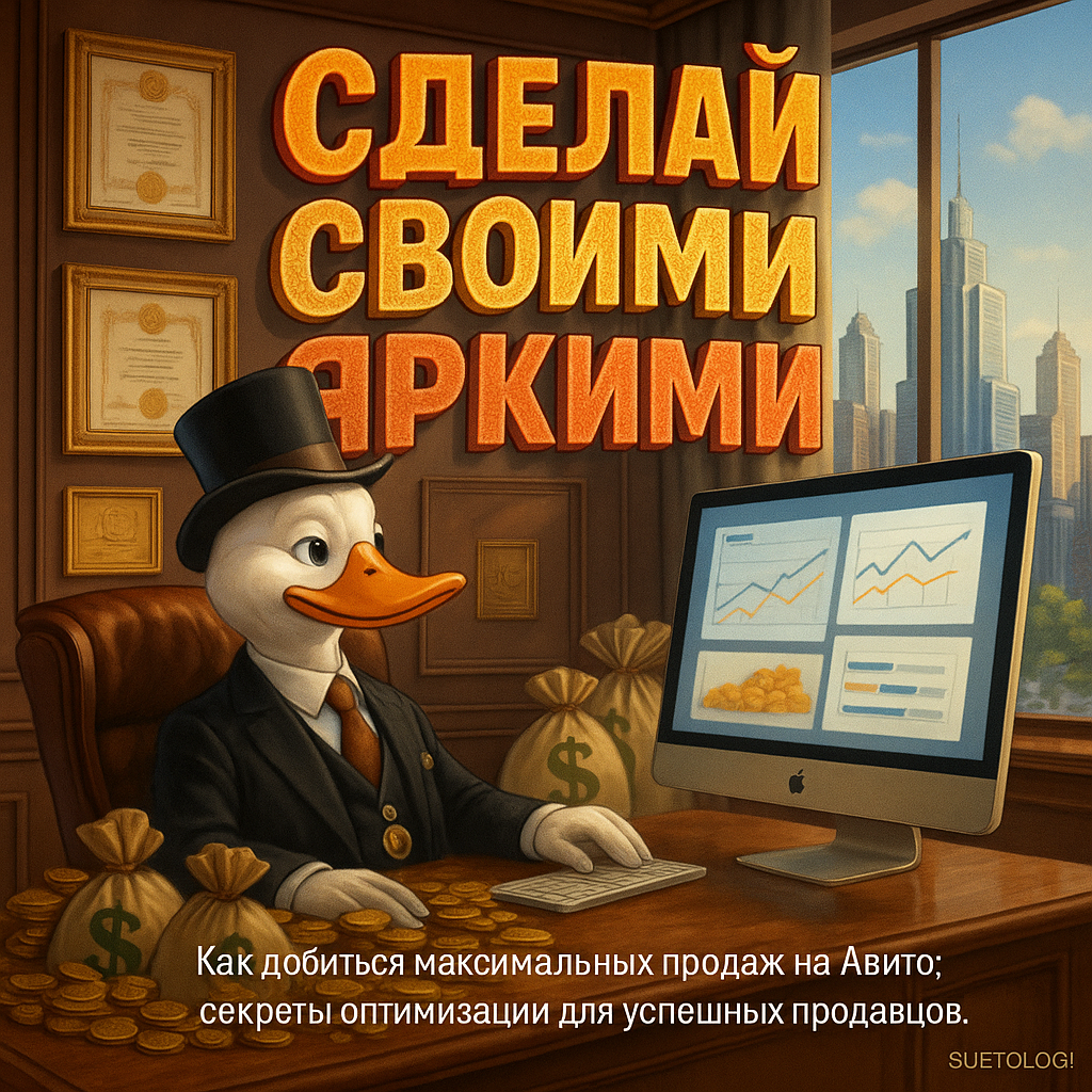    Как начать оптимизацию на Авито Суетолог