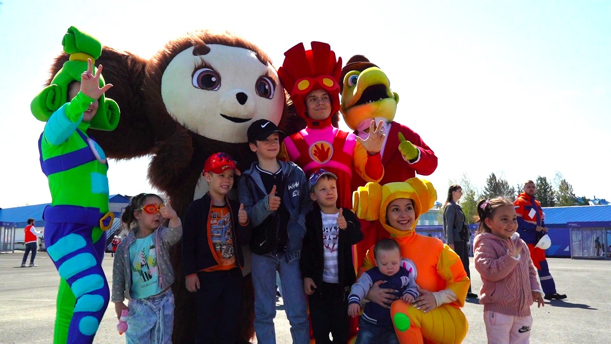    Нефтяники Мегиона организовали праздник для детей