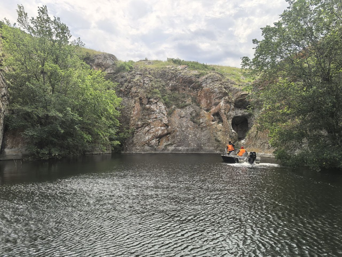  📷    Поплыл. Митрополит Петр отправился в экспедицию по Ириклинскому водохранилищу Белов Михаил Александрович