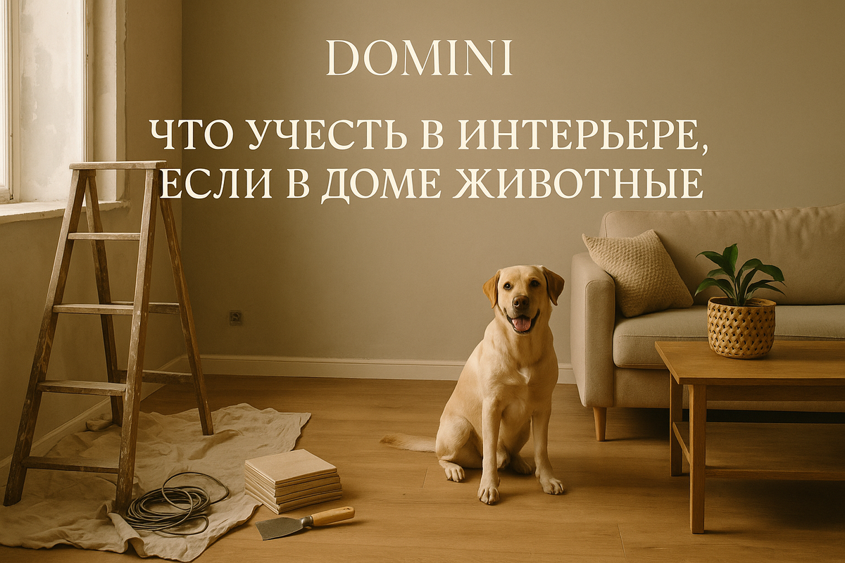    Как создать стильный интерьер с питомцами в Москве