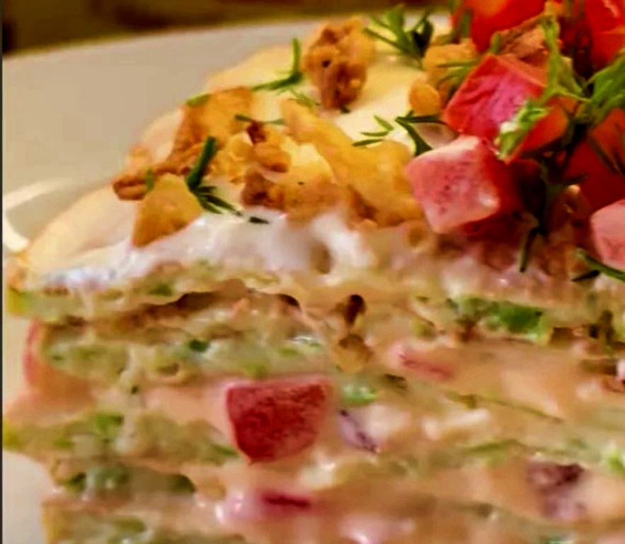 Торт из кабачков