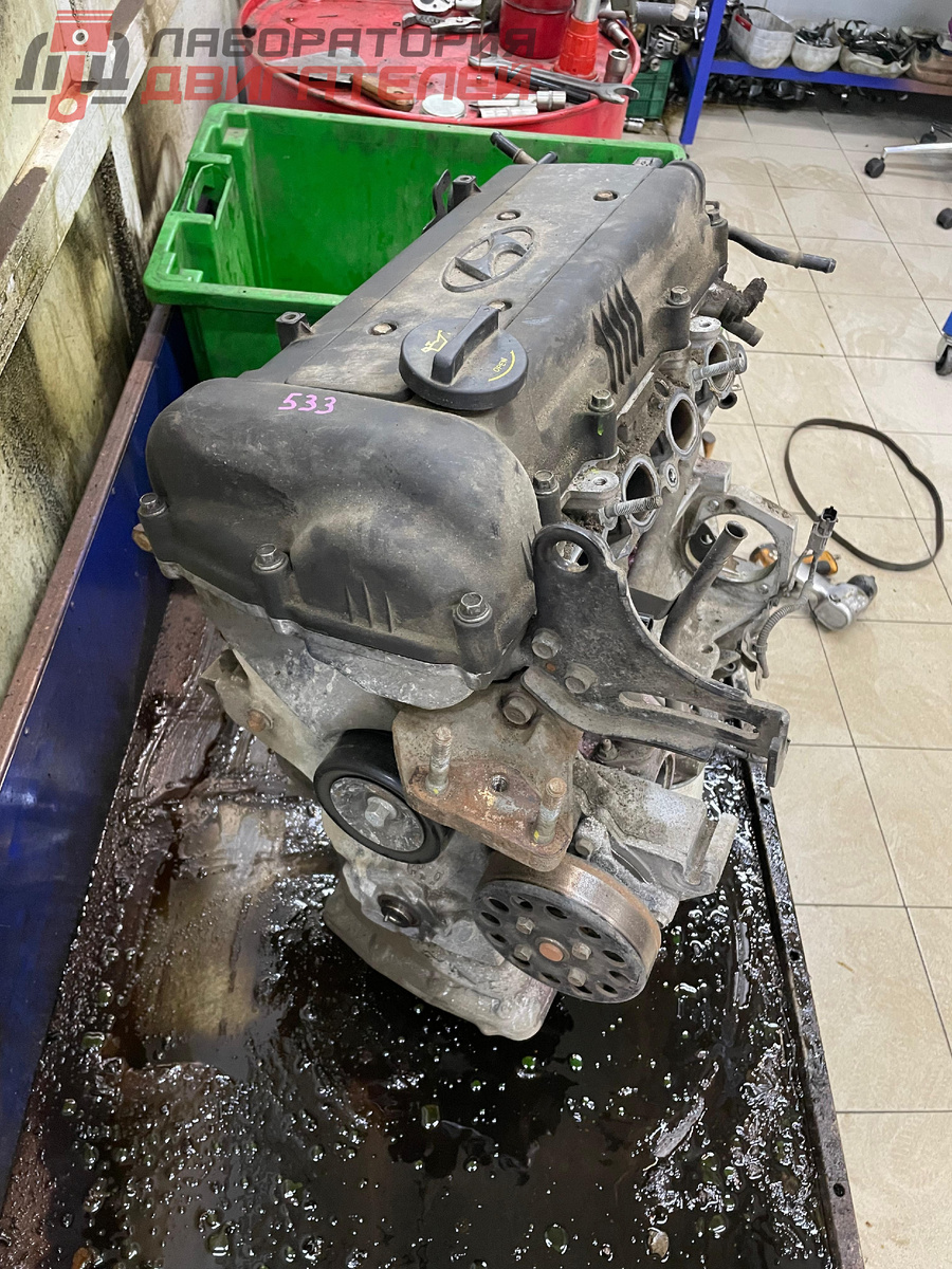 Двигатель Hyundai Solaris 1.6 G4FC