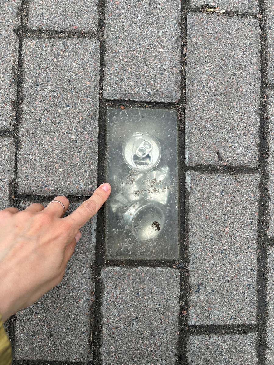 Секреты в тротуарной плитке