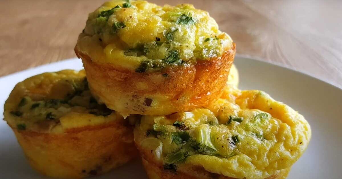 Яичные маффины (125 ккал)