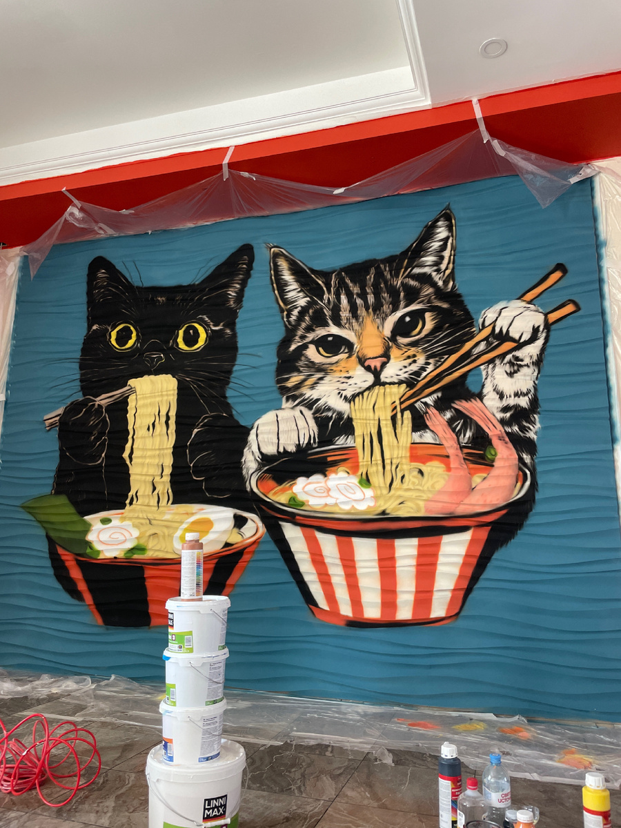 Роспись аэрографом