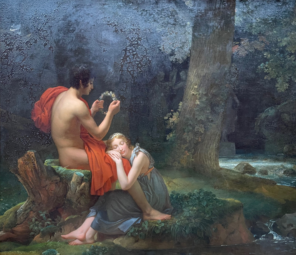 “Дафнис и Хлоя” (фр. Daphnis et Chloé). Жан-Батист Регно (Jean-Baptiste Regnault)