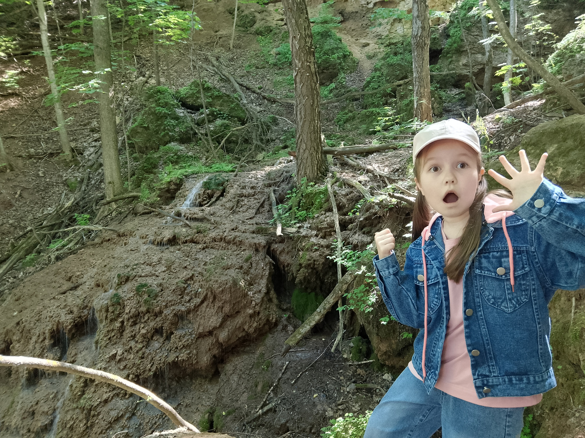 Водопад в Чувашии «Серебряный каскад» Моргаушский район