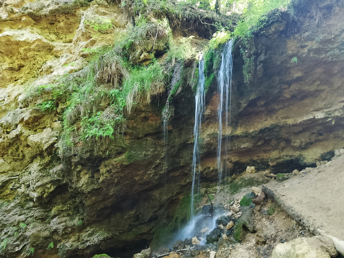 Водопад в Чувашии «Серебряный каскад» Моргаушский район