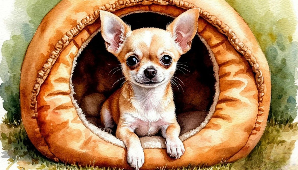 Отлично подойдет лежанка в виде домика