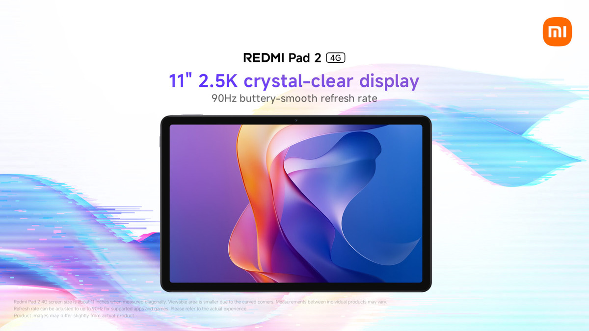    Стала известна дата презентации глобальной версии Redmi Pad 2