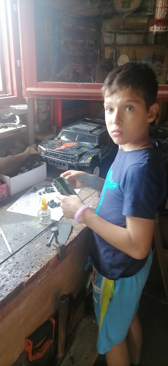 В руках заветная "ванна"