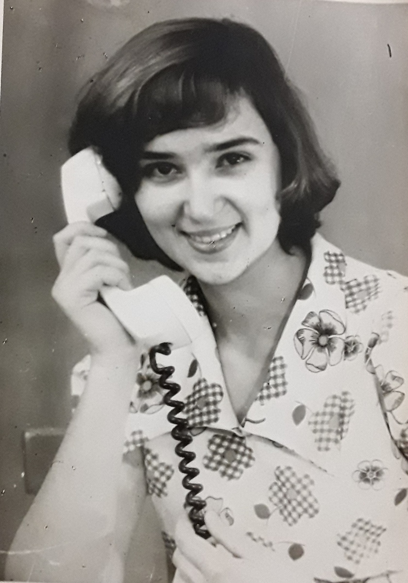 Фото мое. 1980 год. Накануне  свадьбы.