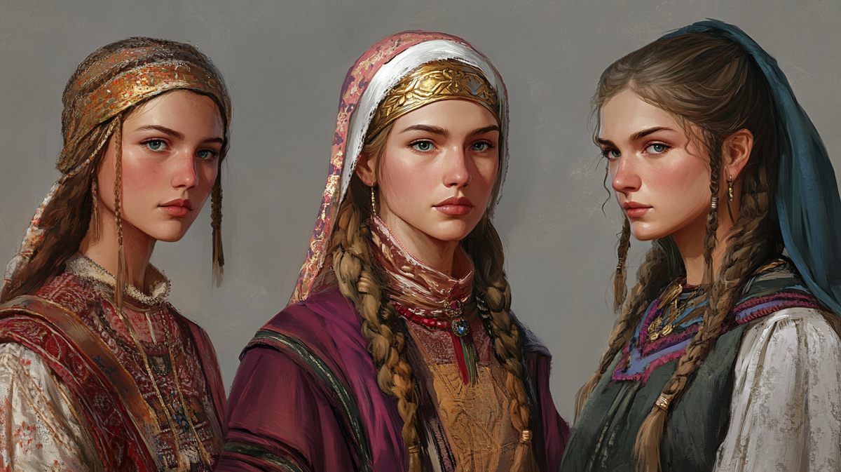 Женщины древней Руси